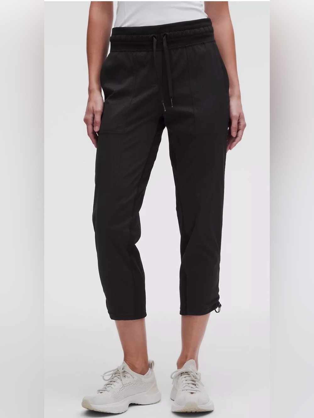 lululemon athletica Black dance studio cropped pants